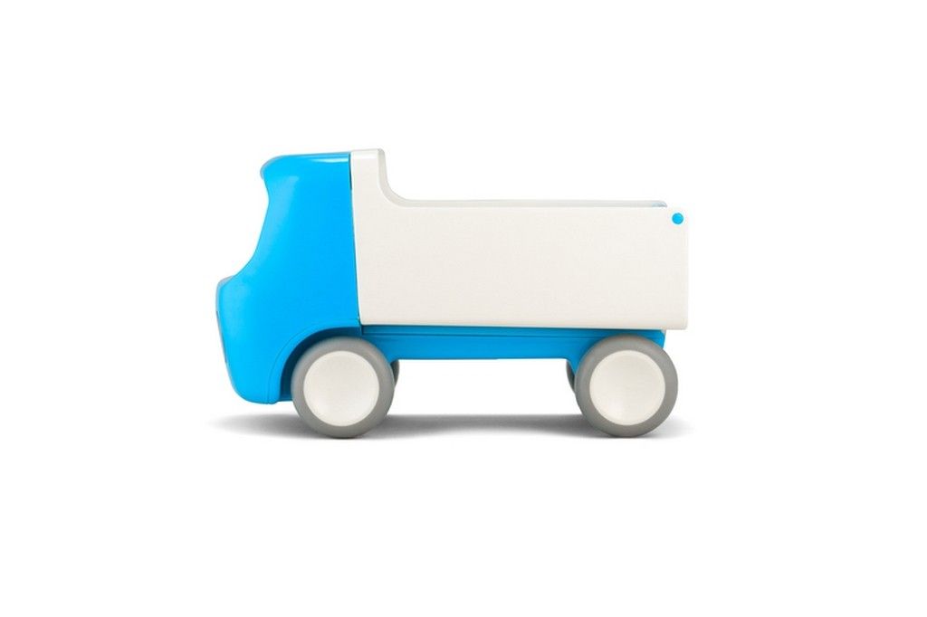 Tip truck niebieska ciężarówka Kid O