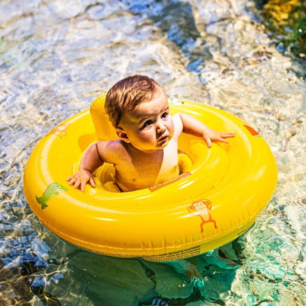 The Swim Essentials, Kółko treningowe dla dzieci żółte Zwierzątka