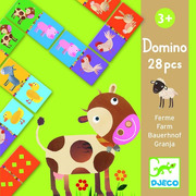 Gra domino zwierzęta z farmy  Djeco