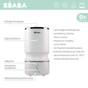 Beaba, Ultradźwiękowy nawilżacz powietrza White
