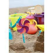 Summer Beach Bag- zestaw z akcesoriami do piasku niebieski