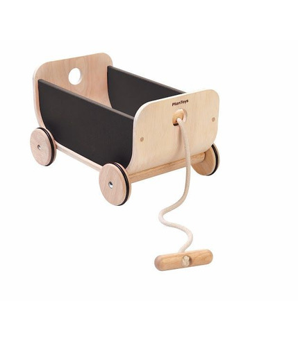 Wózek – wagon czarny, Plan Toys