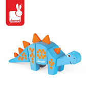 Janod, stegosaurus drewniany do złożenia
