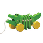 Plan Toys, Drewniany krokodyl do ciągnięcia