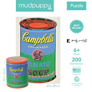 MUDPUPPY, Puzzle Andy Warhol 200 elementów