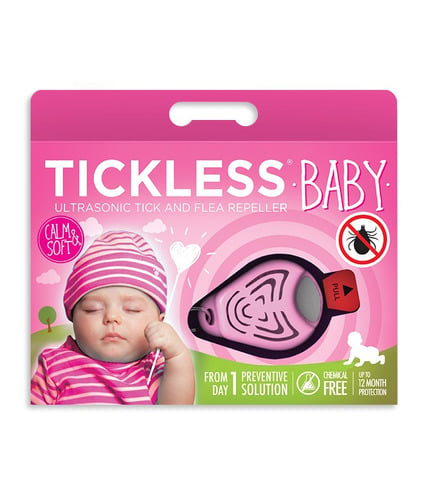 Tickless Baby - Ochrona przeciw kleszczom różowy
