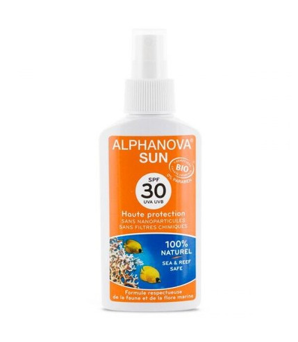 Alphanova Sun, Bio Spray Przeciwsłoneczny, filtr SPF30