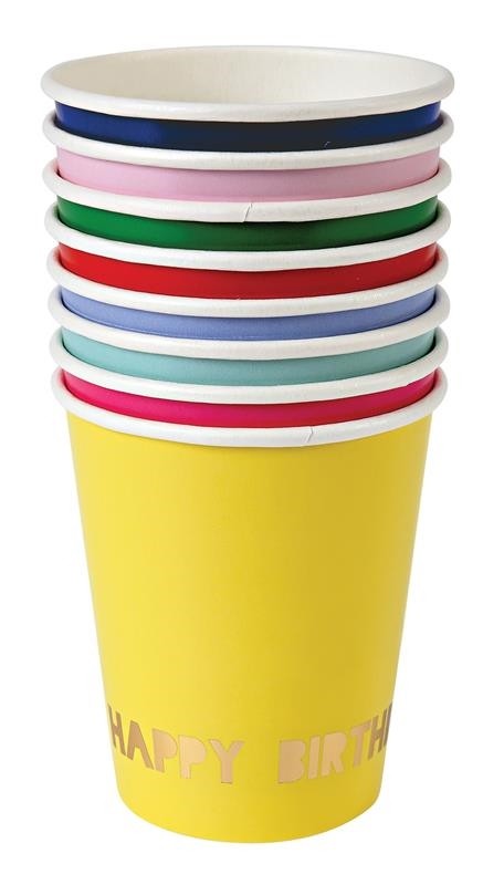 Meri Meri, kubeczki Happy Birthday