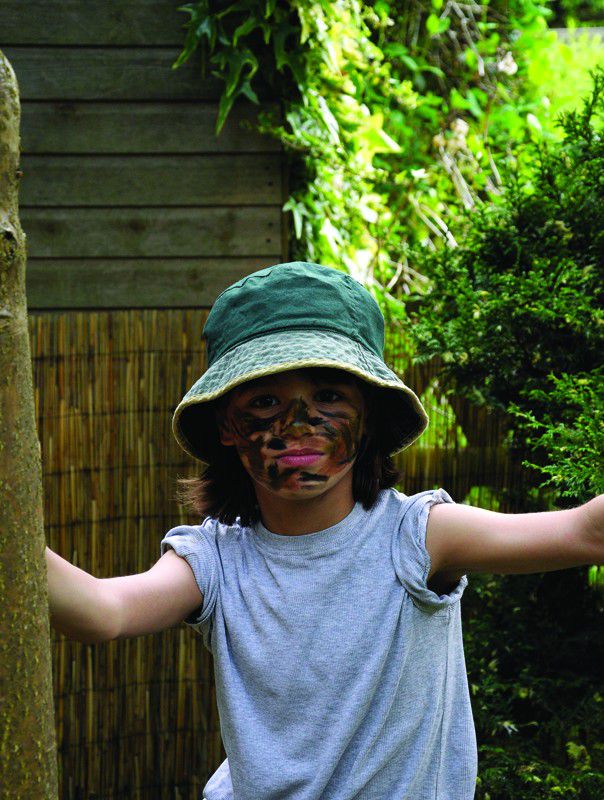 Farba do twarzy Wojskowy Kamuflaż