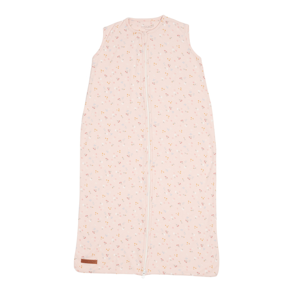 Little dutch, Lekki śpiworek bawełniany 90 cm Little Pink Flowers TOG 0,4