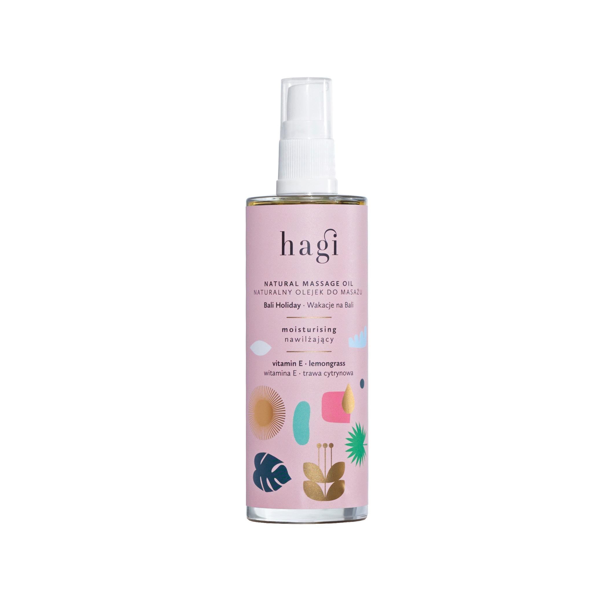 Hagi, Naturalny olejek do masażu wakacje na Bali 100ml