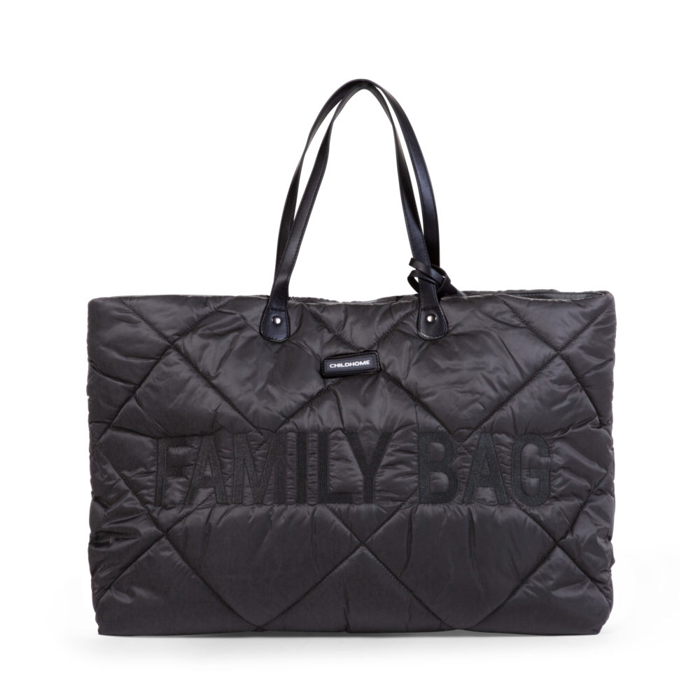 Childhome, Torba Family bag Pikowana Czarna Childhome, Torba Family bag Pikowana Czarna