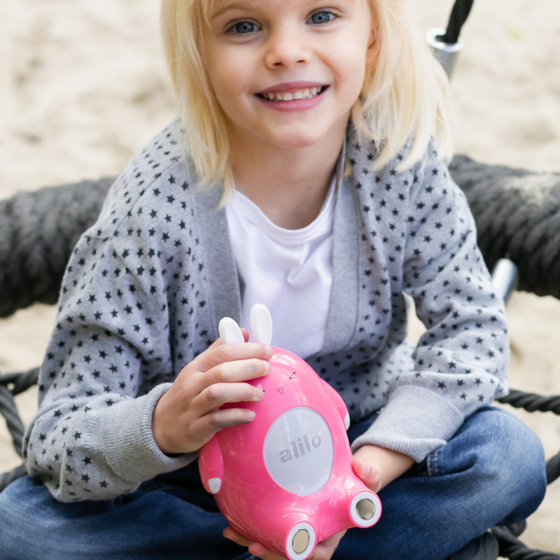 Alilo, Króliczek Happy Bunny -  różowy