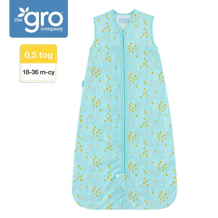Gro Company, Śpiworek Grobag Minnow Adventure z pokrowcem - Travel 0,5 tog 18-36 m-cy Gro Company, Śpiworek Grobag Minnow Adventure z pokrowcem - Travel 0,5 tog 18-36 m-cy