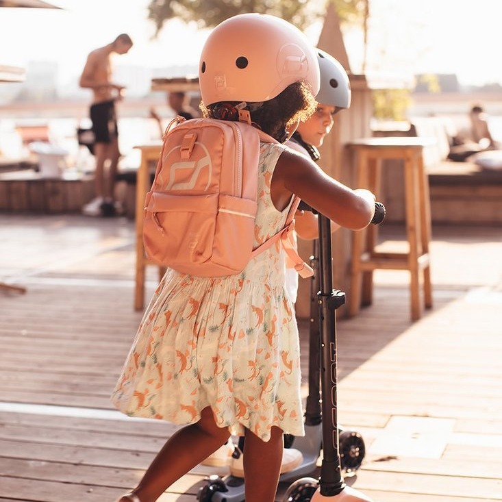 SCOOTANDRIDE, Plecak na hulajnogę dla dzieci 1-5 lat Rose SCOOTANDRIDE, Plecak na hulajnogę dla dzieci 1-5 lat Rose