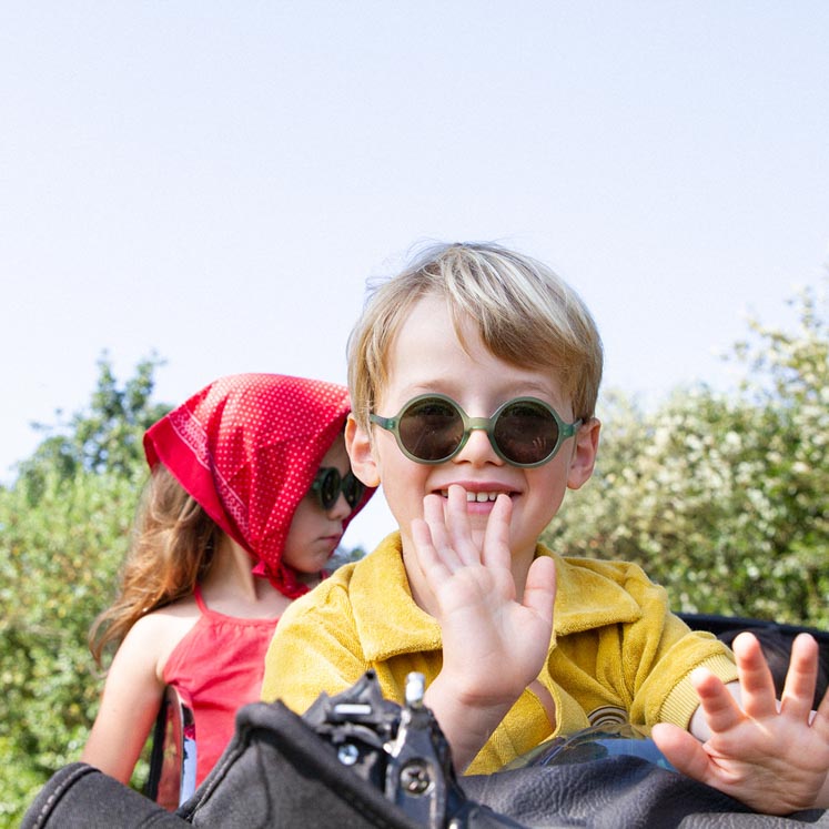 Ki ET LA, Okulary przeciwsłoneczne Woam 2-4 Bottle green Ki ET LA, Okulary przeciwsłoneczne Woam 2-4 Bottle green
