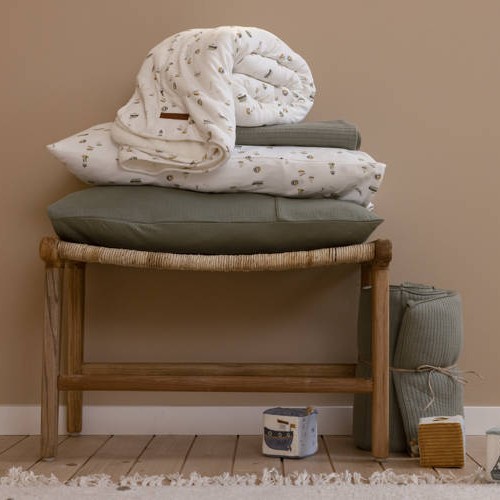 Little Dutch, Otulacz 120 x 120 cm Sailors Bay White Little Dutch, Otulacz 120 x 120 cm Sailors Bay White