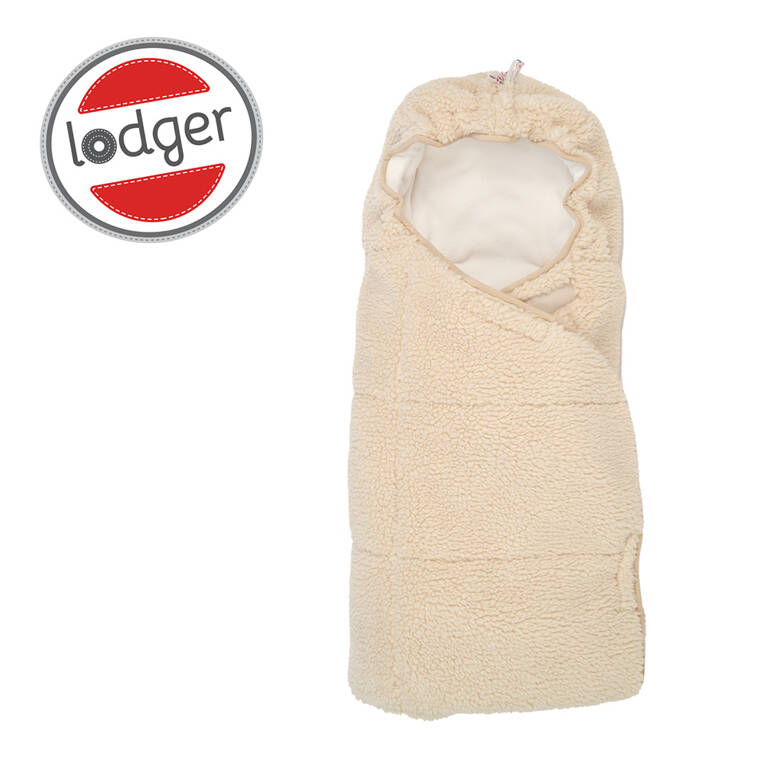 Lodger Wielofunkcyjny Otulacz Śpiworek Z Polaru Jasnobeżowy Teddy Birch Lodger Wielofunkcyjny Otulacz Śpiworek Z Polaru Jasnobeżowy Teddy Birch