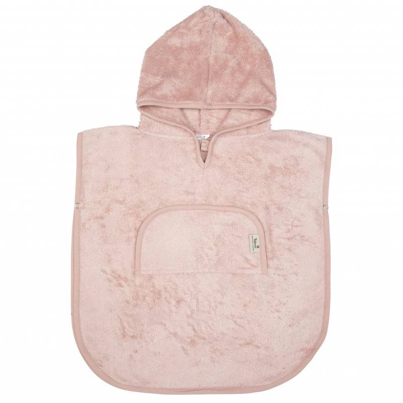 Timboo Bamboo, Bambusowe Poncho V-Neck Misty Rose Timboo Bamboo, Bambusowe Poncho V-Neck Misty Rose