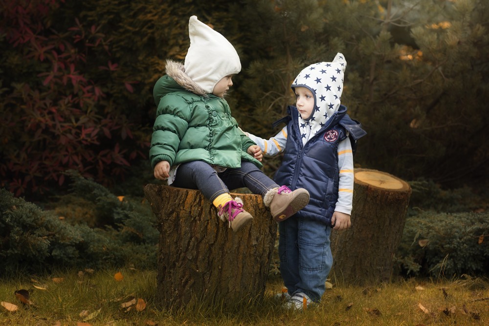 Dwustronna czapeczka krasnala Skimo czerwona - babuszki