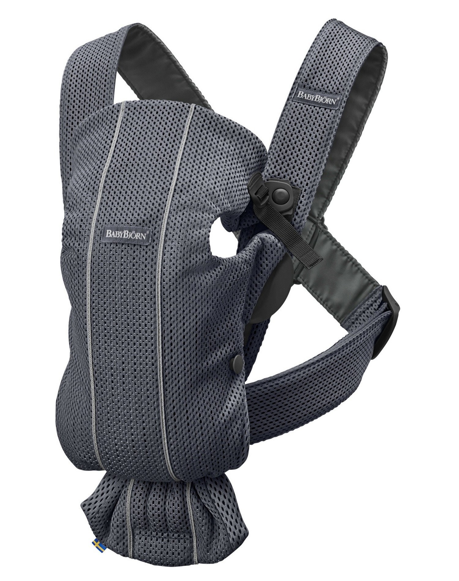 BabyBjorn, MINI 3D Mesh – nosidełko, Antracytowy BabyBjorn, MINI 3D Mesh – nosidełko, Antracytowy