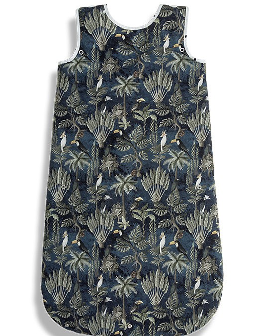Sleepee, Śpiworek Grow Up Jungle - Dark Blue