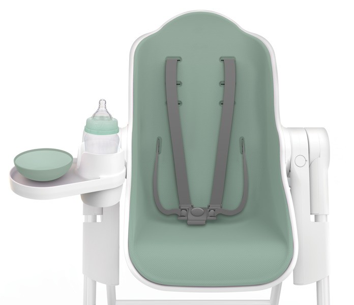 Oribel, Krzesełko do karmienia PISTACJOWY Cocoon