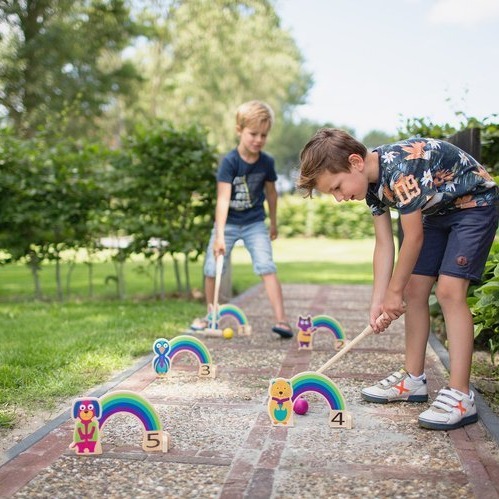 BS Toys, Drewniany krykiet Tęcza