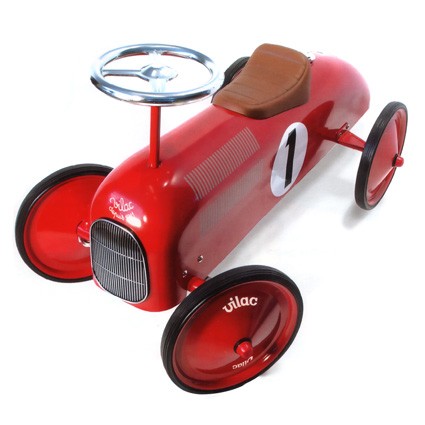 Jeździk Red Metal car Vilac