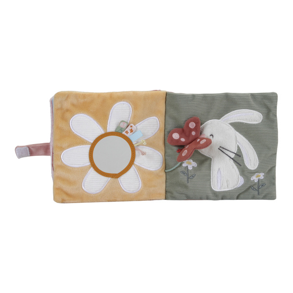 Little Dutch, Duża książeczka sensoryczna Flowers & Butterflies