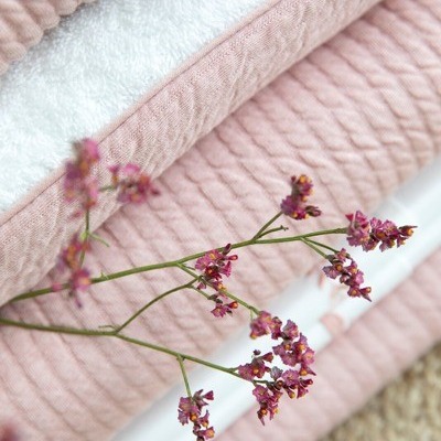 Little Dutch, Bawełniany ręcznik Pure pink Little Dutch, Bawełniany ręcznik Pure pink