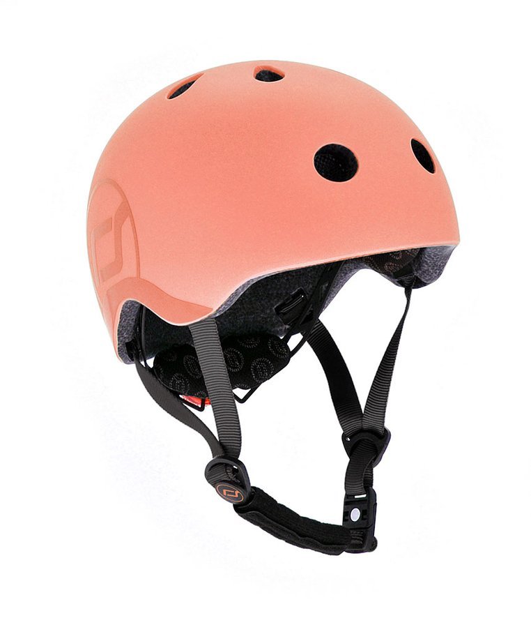 Scootandride, Kask S-M dla dzieci 3+ Peach kolekcja Icecream 2020 Scootandride, Kask S-M dla dzieci 3+ Peach kolekcja Icecream 2020