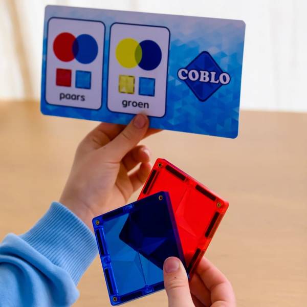 Coblo, klocki magnetyczne konstrukcyjne Basic 35 elem. Coblo, klocki magnetyczne konstrukcyjne Basic 35 elem.