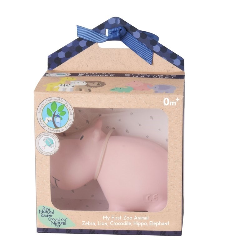 Tikiri, Gryzak zabawka Hipopotam Zoo w opakowaniu