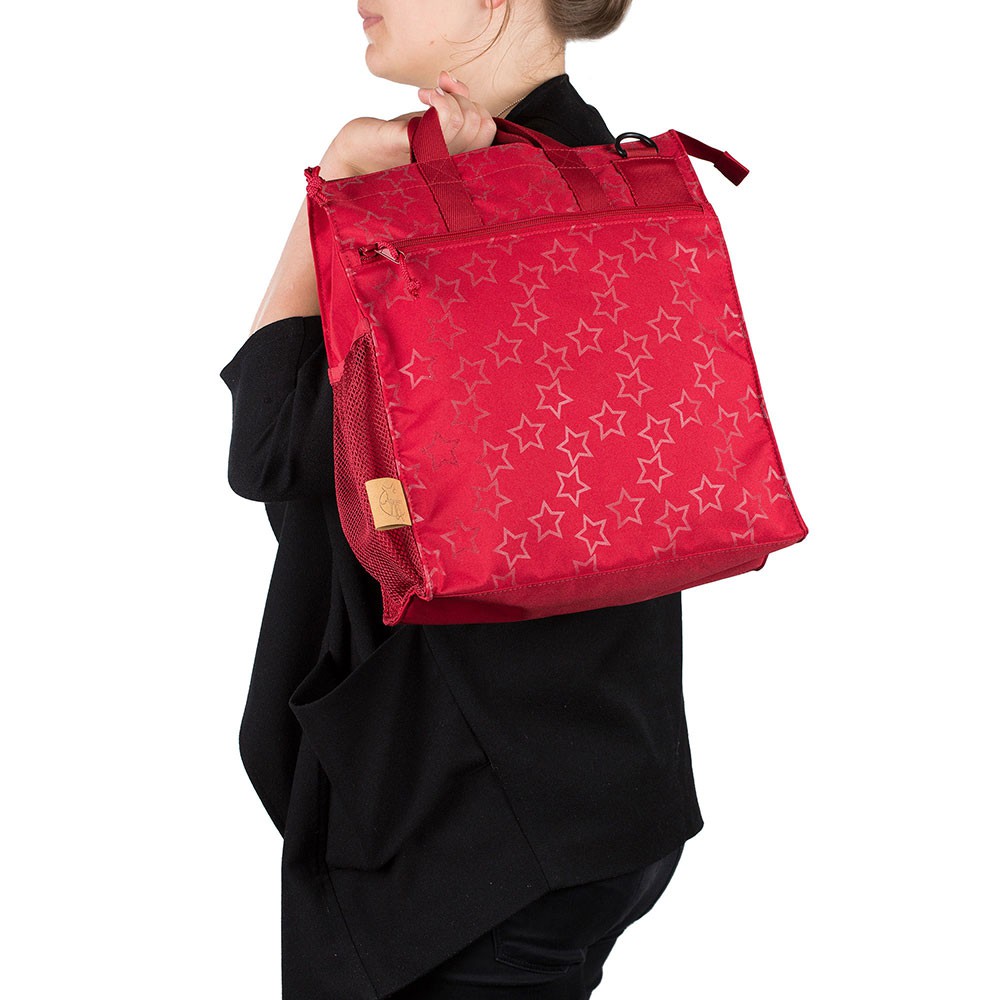 Lassig, Casual Label Torba do Wózka Reflective Star flaming Lassig, Casual Label Torba do Wózka Reflective Star flaming