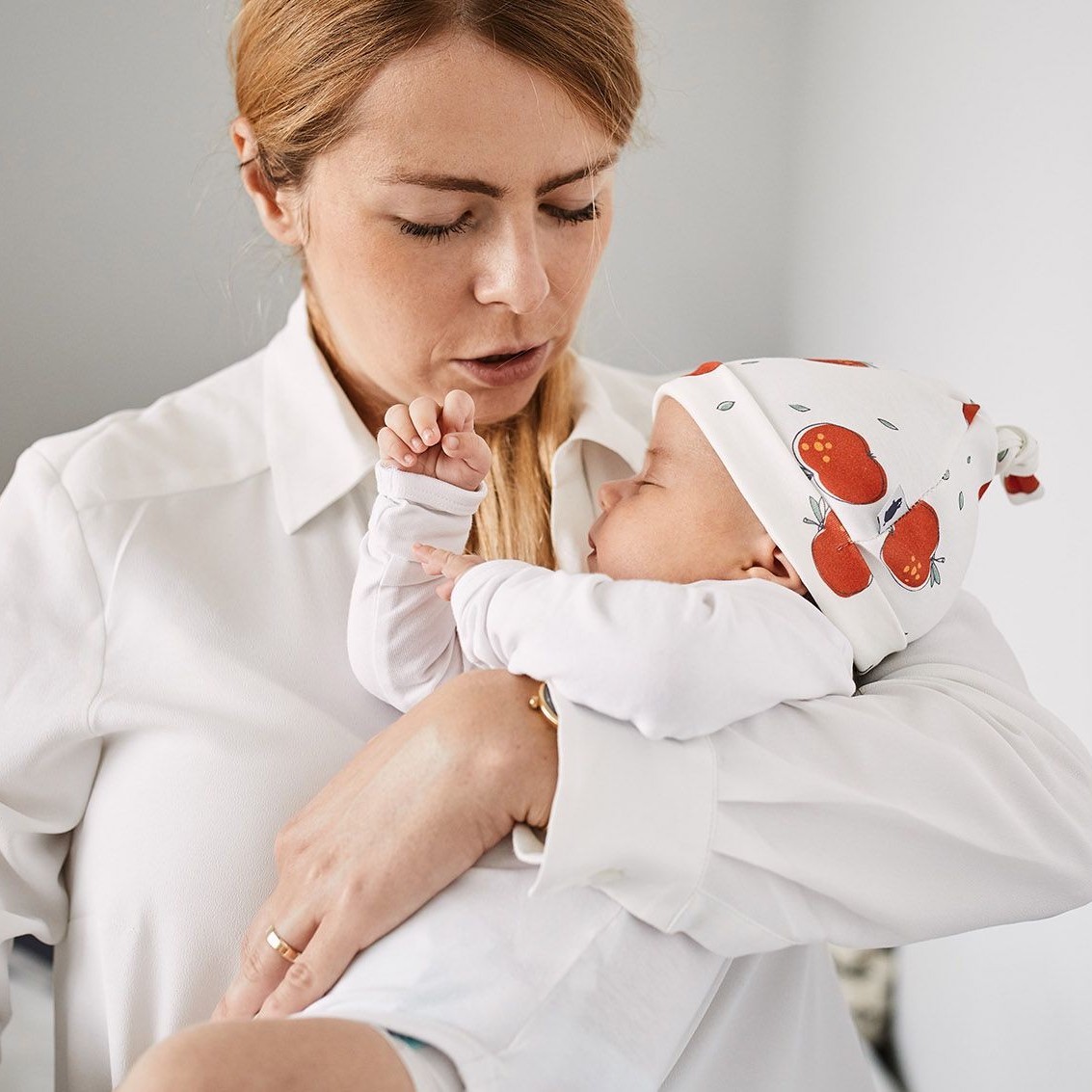 Pink no more, Czapki HEARTS & WHITE Pink no more, Czapki HEARTS & WHITE