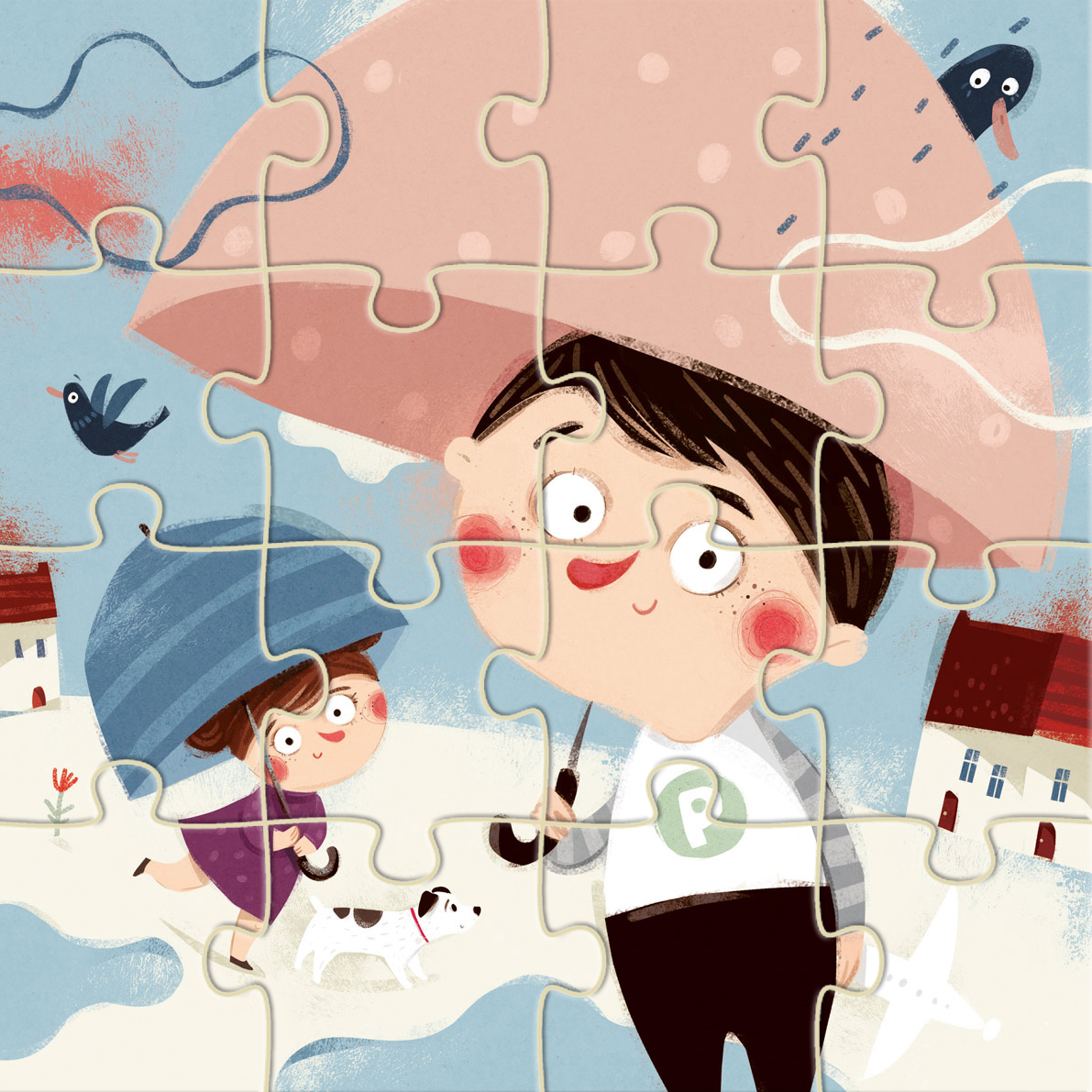 Puzzle 3w1 Pucio, Marta Galewska-Kustra