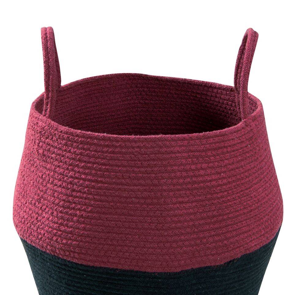 Lorena Canals, kosz ZOCO BLACK/AUBERGINE Lorena Canals, kosz ZOCO BLACK/AUBERGINE