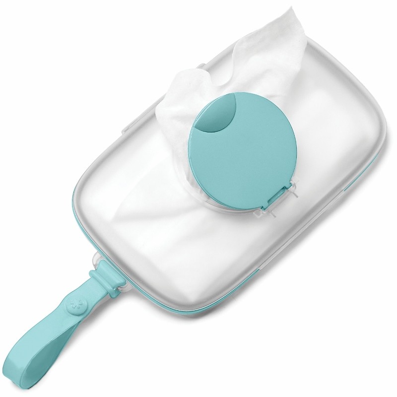 Skip Hop, Pojemnik na mokre chusteczki Swipes Light Teal Skip Hop, Pojemnik na mokre chusteczki Swipes Light Teal