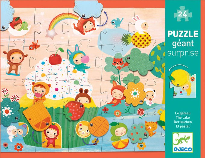 Djeco, puzzle z niespodzianką
