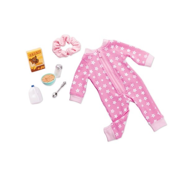 Our Generation, Zestaw ubranek dla lalek – pidżamka ONESIES FUNZIES Our Generation, Zestaw ubranek dla lalek – pidżamka ONESIES FUNZIES