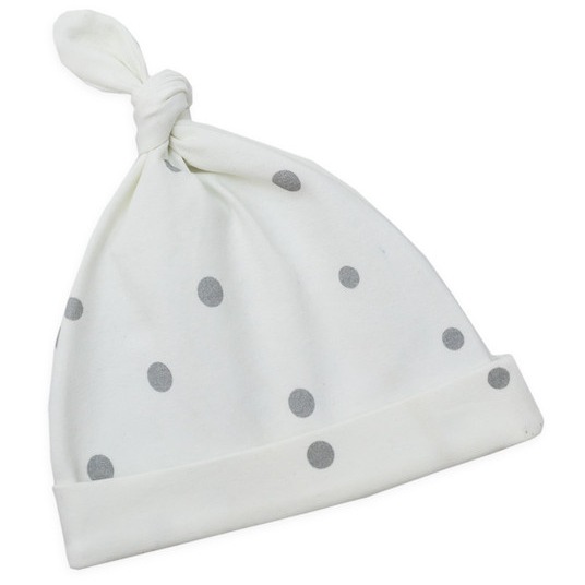 Sleepee, Czapeczka Krasnal 2 pack Czarne Kropki /Szare Kropki 0-2m Sleepee, Czapeczka Krasnal 2 pack Czarne Kropki /Szare Kropki 0-2m