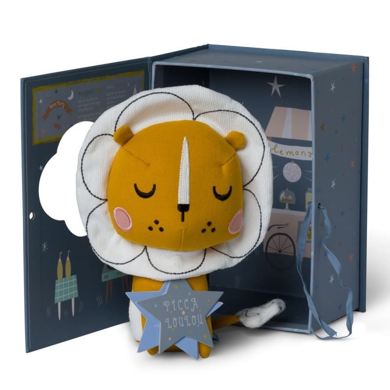Picca LouLou, Przytulanka Pan Lew 18 cm Luxury Gift Box