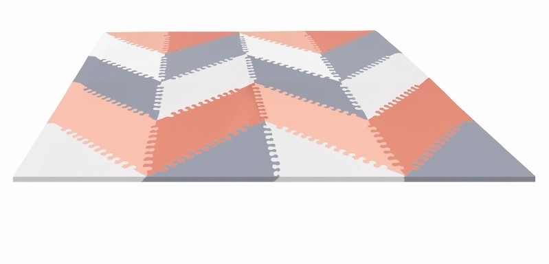 Skip Hop, mata piankowa Playspot Grey Peach GEO Skip Hop, mata piankowa Playspot Grey Peach GEO