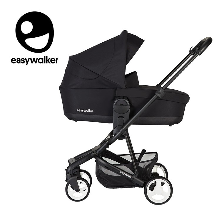 Easywalker, Charley Wózek głęboko-spacerowy Night Black (zawiera stelaż i siedzisko z budką) Easywalker, Charley Wózek głęboko-spacerowy Night Black (zawiera stelaż i siedzisko z budką)