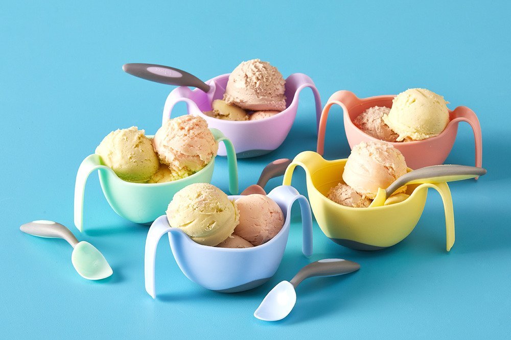 B.Box, Pierwsze sztućce dla niemowląt, Gelato Pistachio B.Box, Pierwsze sztućce dla niemowląt, Gelato Pistachio