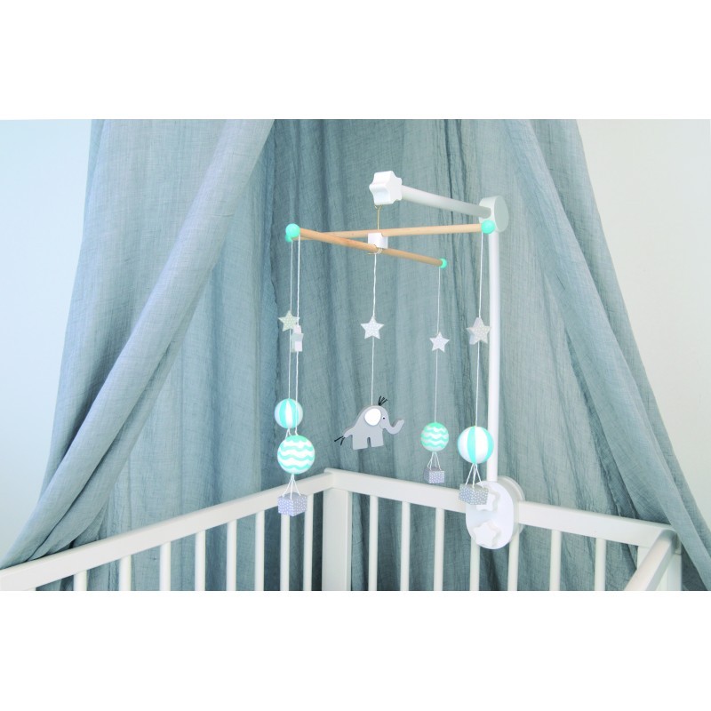 JaBaDaBaDo, drewniany uchwyt do karuzeli, naturalny JaBaDaBaDo, drewniany uchwyt do karuzeli, naturalny