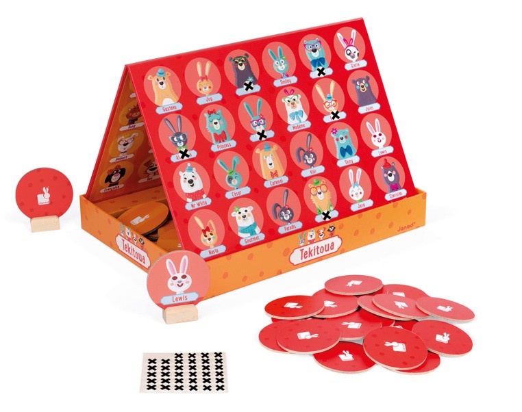 Janod, Gra planszowa Zgadnij kim jestem! Zwierzęta