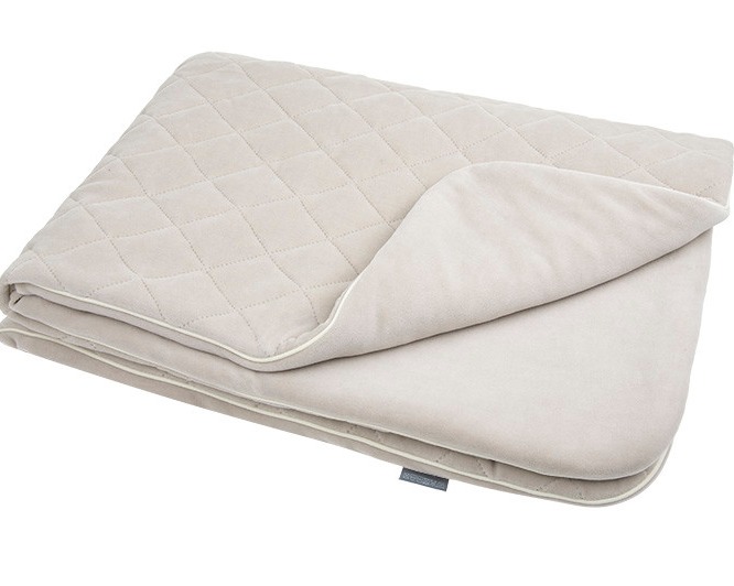 Sleepee, Kocyk Welurowy z poduszką Royal Baby Sand Sleepee, Kocyk Welurowy z poduszką Royal Baby Sand