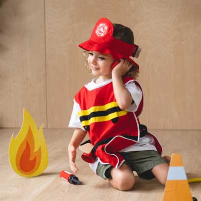 Plan Toys, Zestaw Strażaka Plan Toys, Zestaw Strażaka